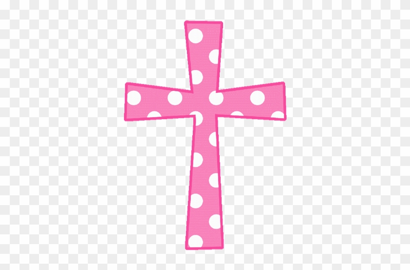 Clip Art Cross For Baptism Pink Clipart Free Library - First Communion Cross Png #36710