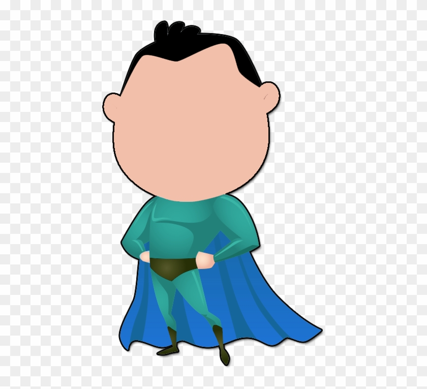 Superhero Mascot - Cartoon Body Transparent Background #36773