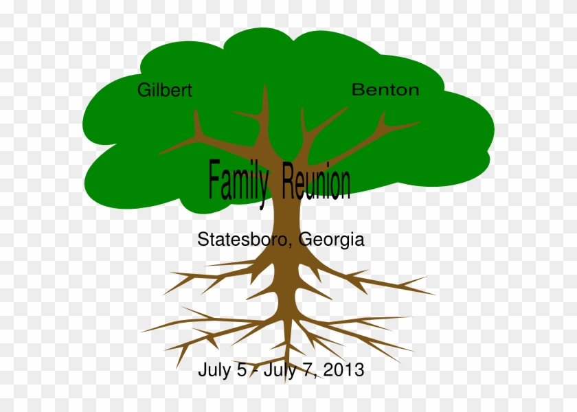 African - American - Family - Reunion - Clip - Art - Tree Clip Art #36843