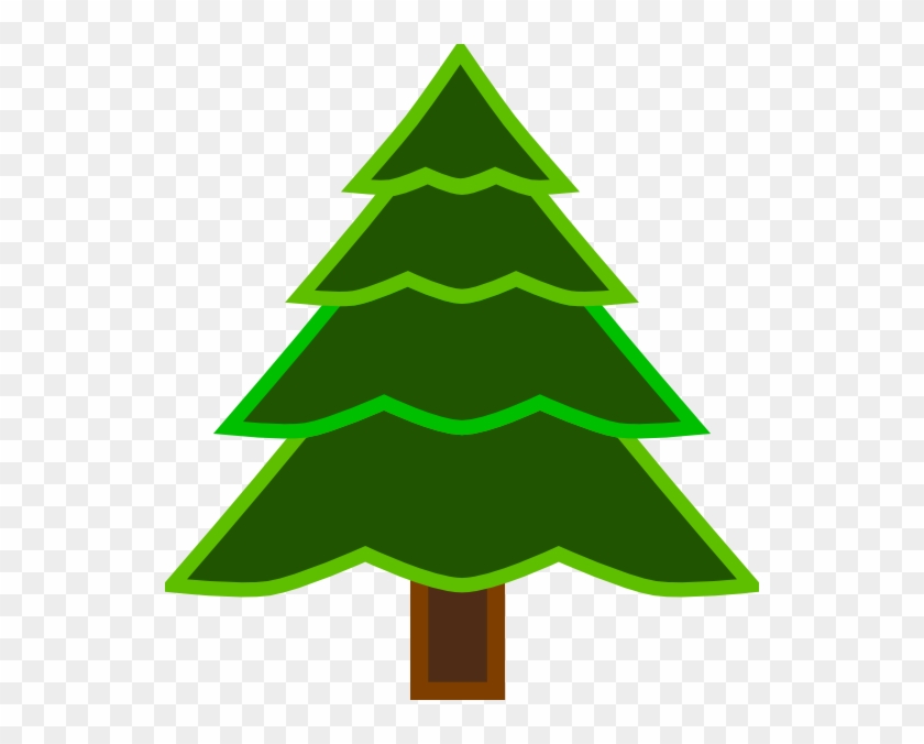 4 Layer Fir Tree Svg Clip Arts 540 X 596 Px - Clip Art #36867