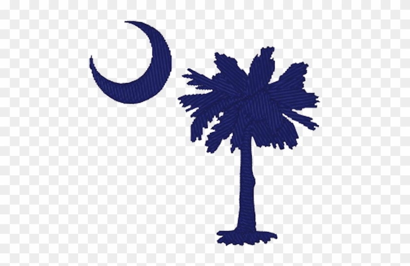 S - Carolina - South Carolina Flag Sticker #36886