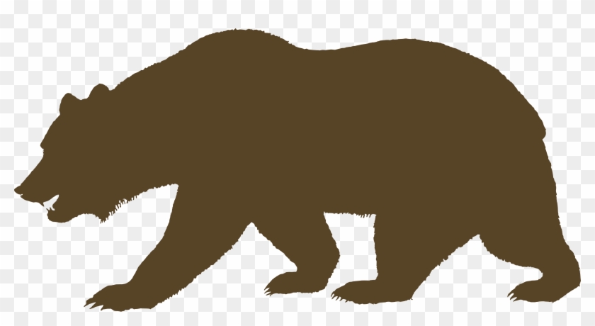 Free Image On Pixabay - California Bear Silhouette #36902