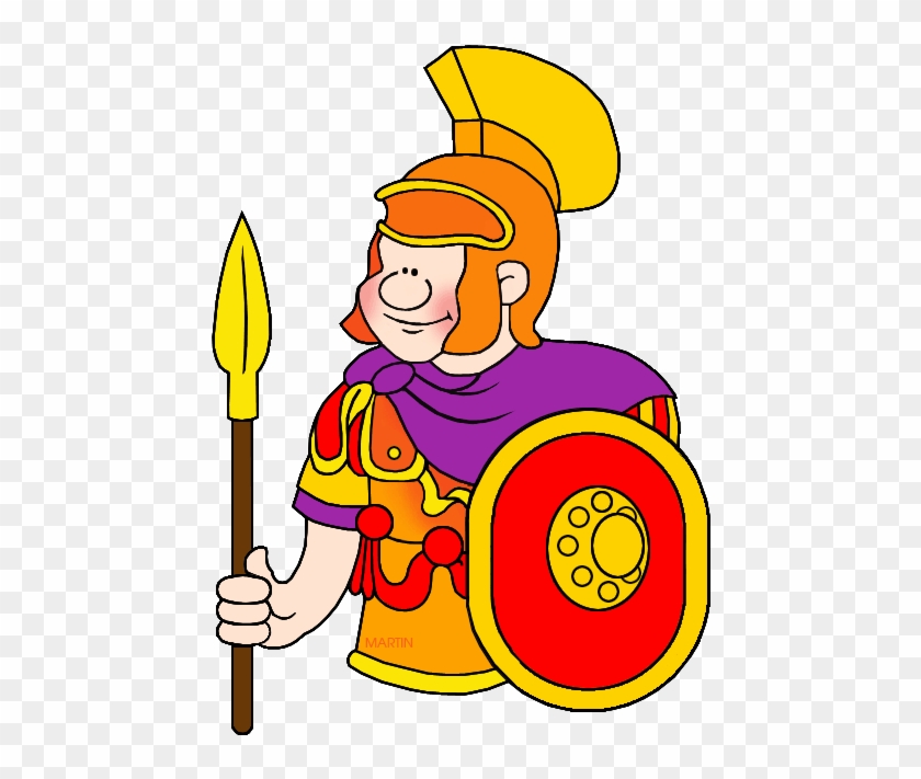 Egyptian Soldier Cliparts - Roman Centurion Clip Art #36954