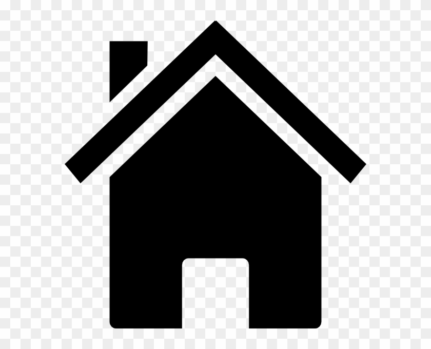 House Black Clip Art At Clker - Transparent Background Home Icon #36957