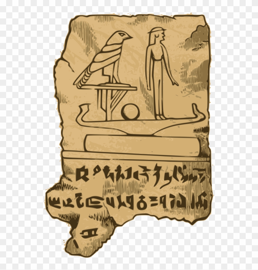 Clipart - Egyptian Tablet - Ancient Egypt Tall Tales #36998