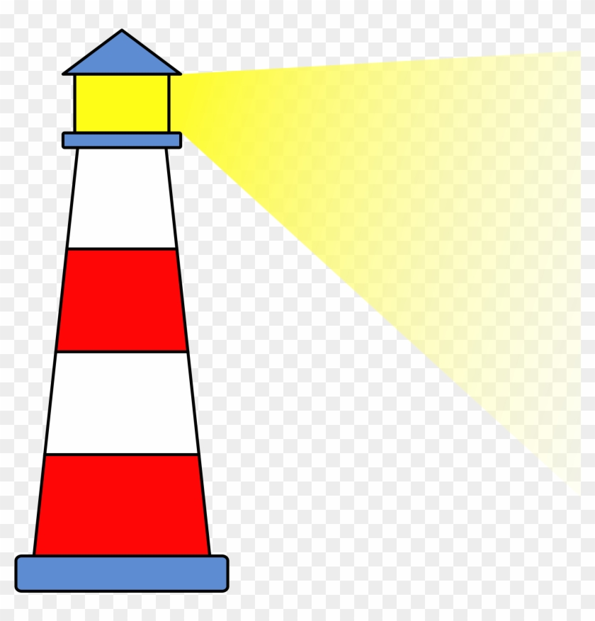 Open - Light House Clip Art #37004