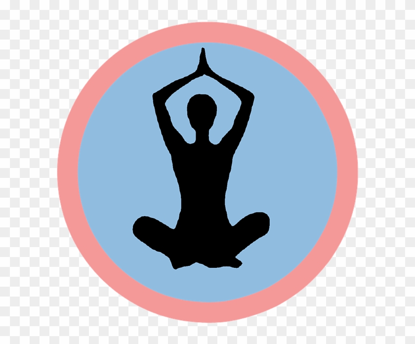 Black, Icon, Sport, Asian, Silhouette - Yoga Illustration #37059