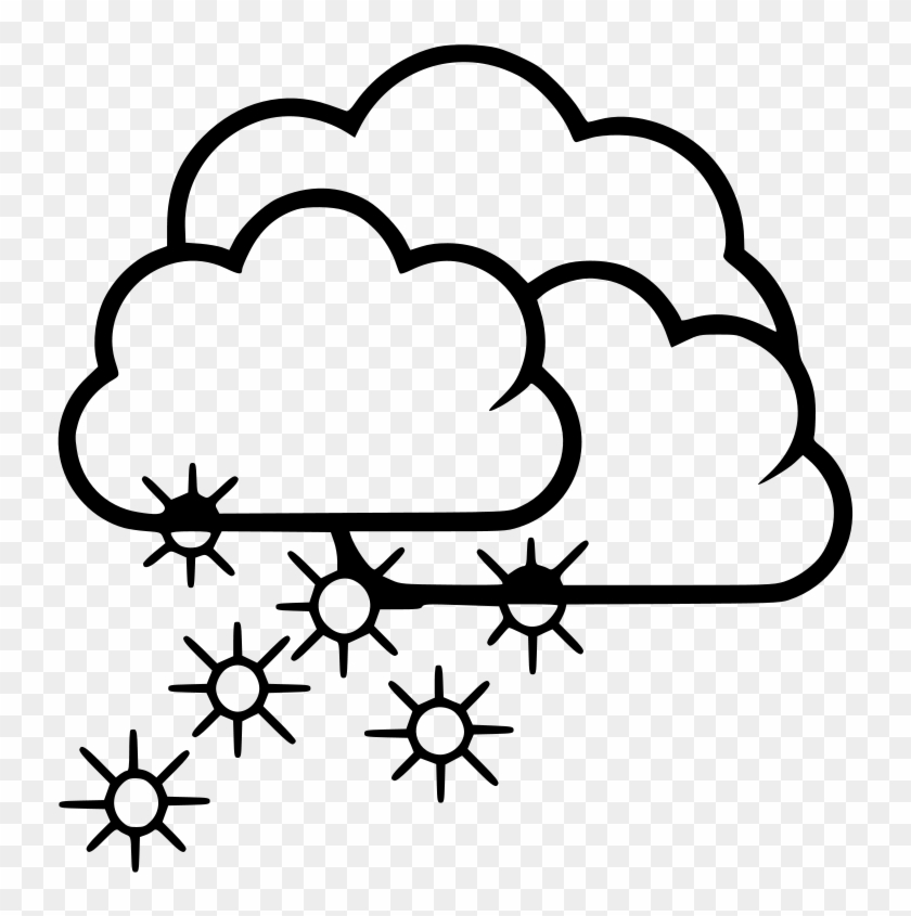 Free Clip Art Snow - Rain Clip Art #37131