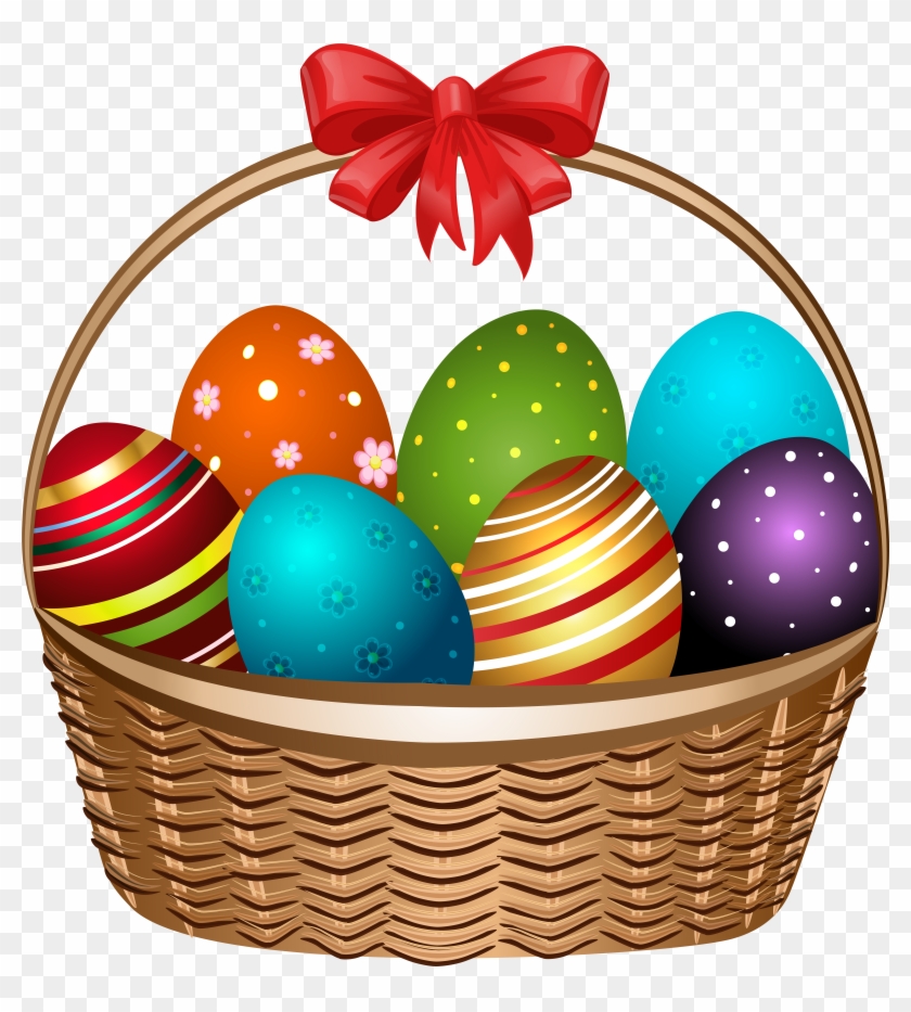 Easter Clipart Transparent Background - Easter Basket #37225