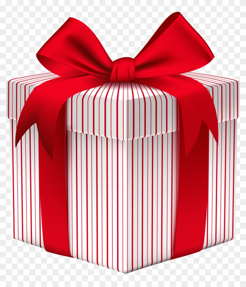 Gift Box With Bow Png Clipart Image - Gift Box With Bow #37798