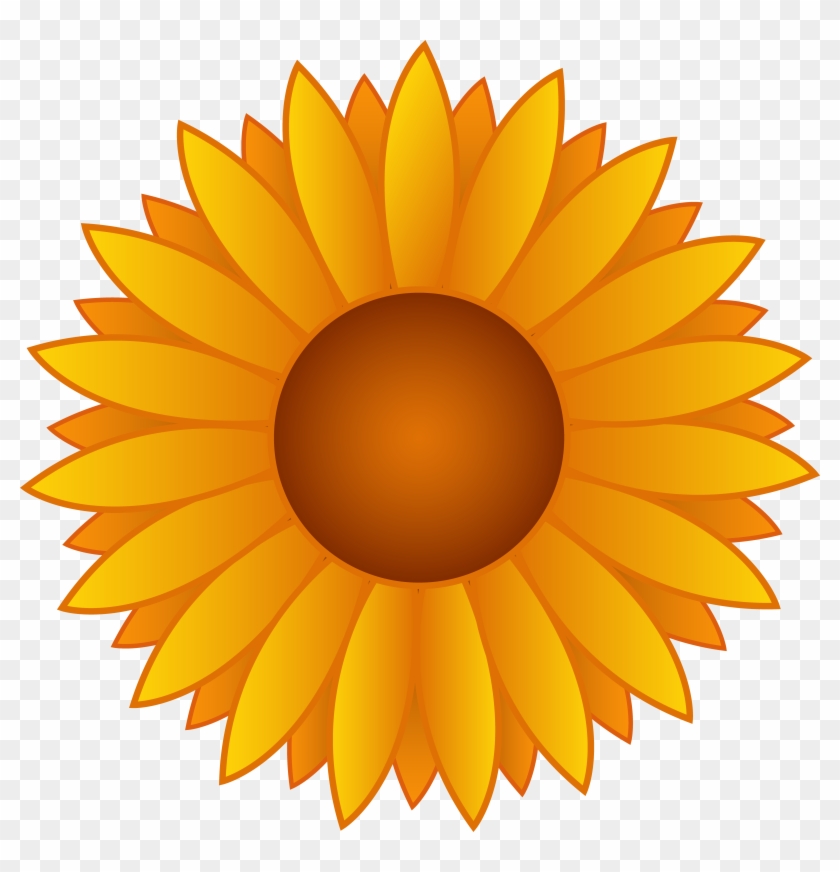 Beautiful Sunflower Clipart - Sunflower Clipart #37881