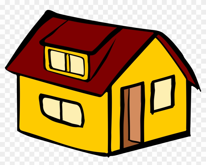 Clipart - Yellow House Clipart #37880