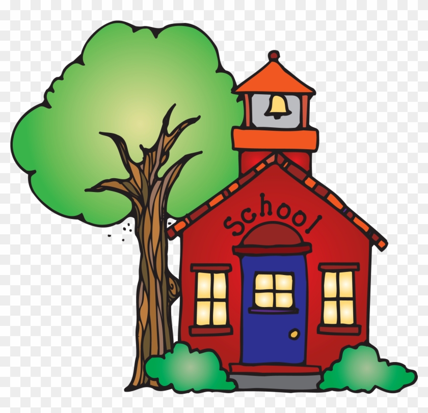 Animated School - Schoolhouse Clipart - Free Transparent PNG Clipart Images  Download