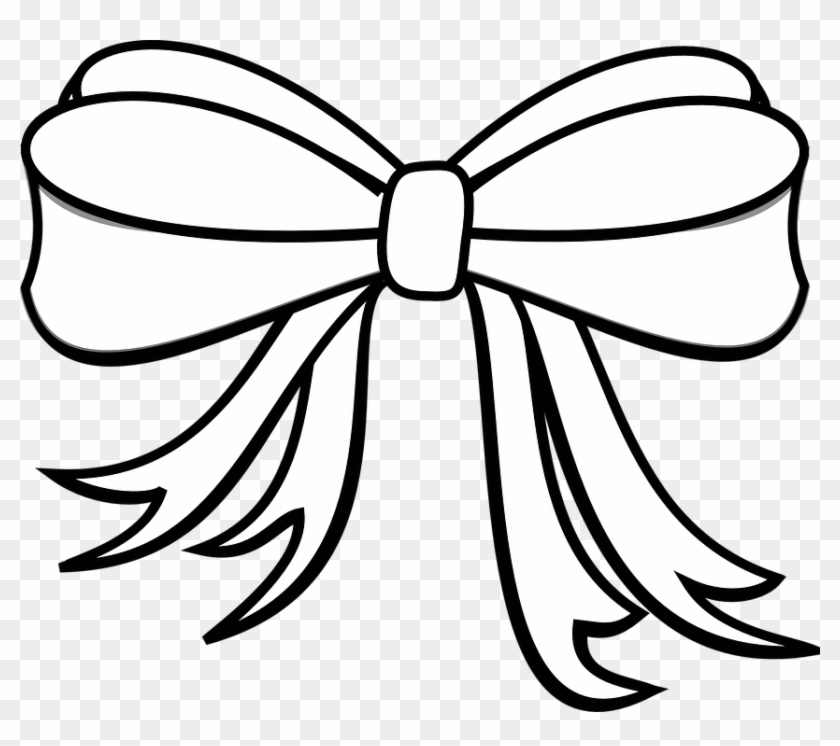 Bow Clipart Black And White #38019