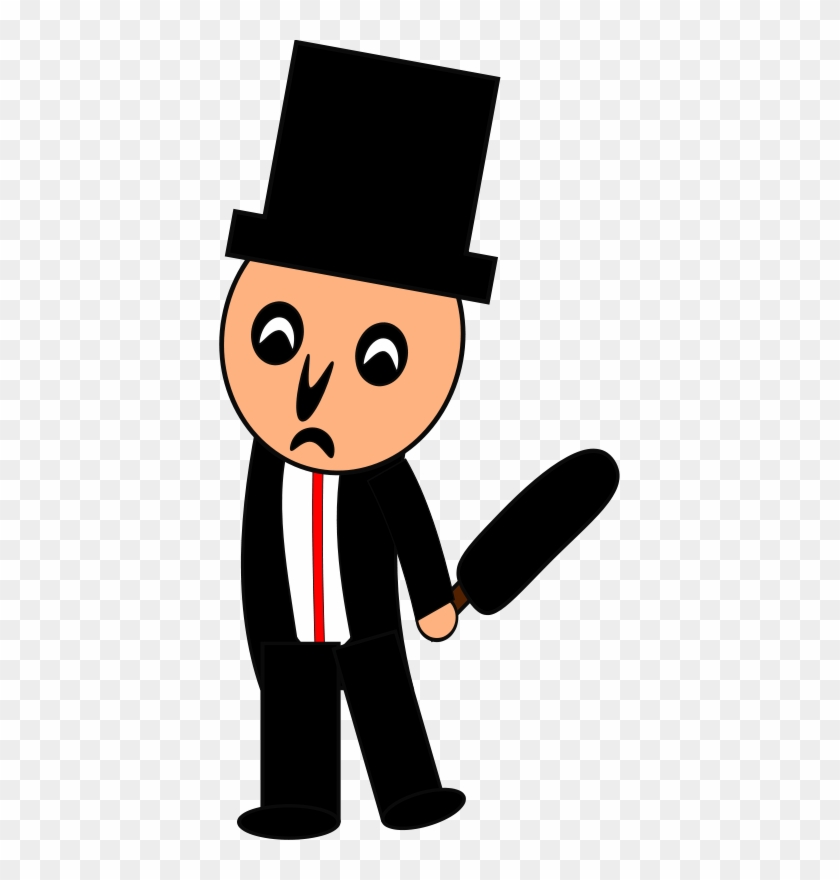 Victorian - Cartoon Guy With Umbralla Png #38092