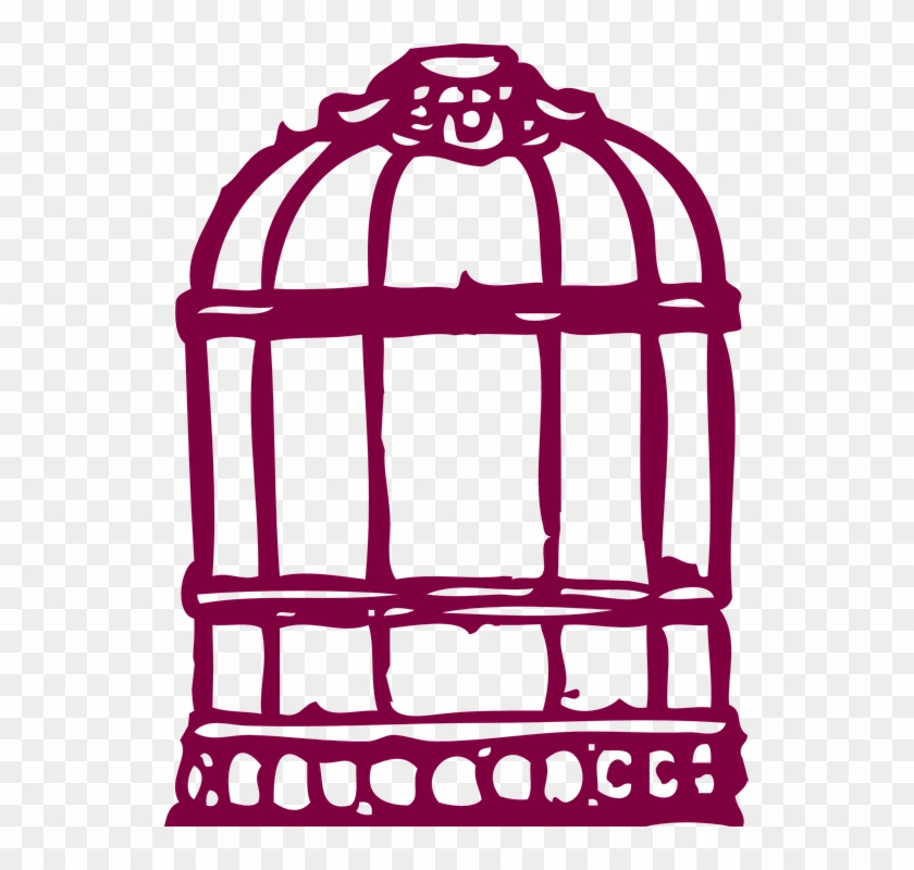 Birdcage Vintage Baroque Victorian Beautiful Old - Know Why The Caged Bird Sings Theme #38099