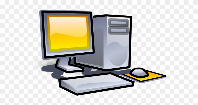 Computer Desktopputer Clipart Free Images - Computer Desktop Clipart #38103