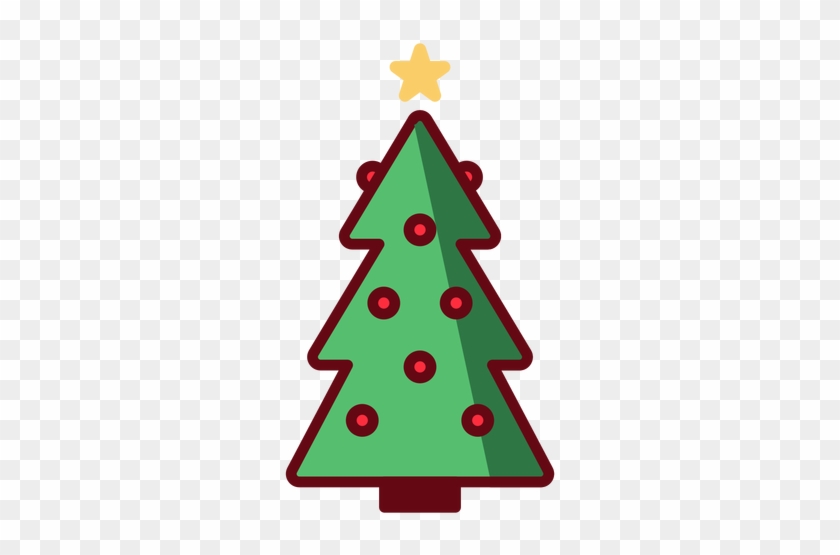 Christmas Tree Free Png Transparent Background Images - Red Christmas Tree Decor Designs Png #38109