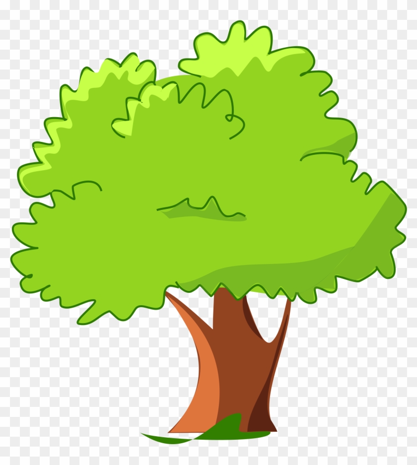 tree cartoon background