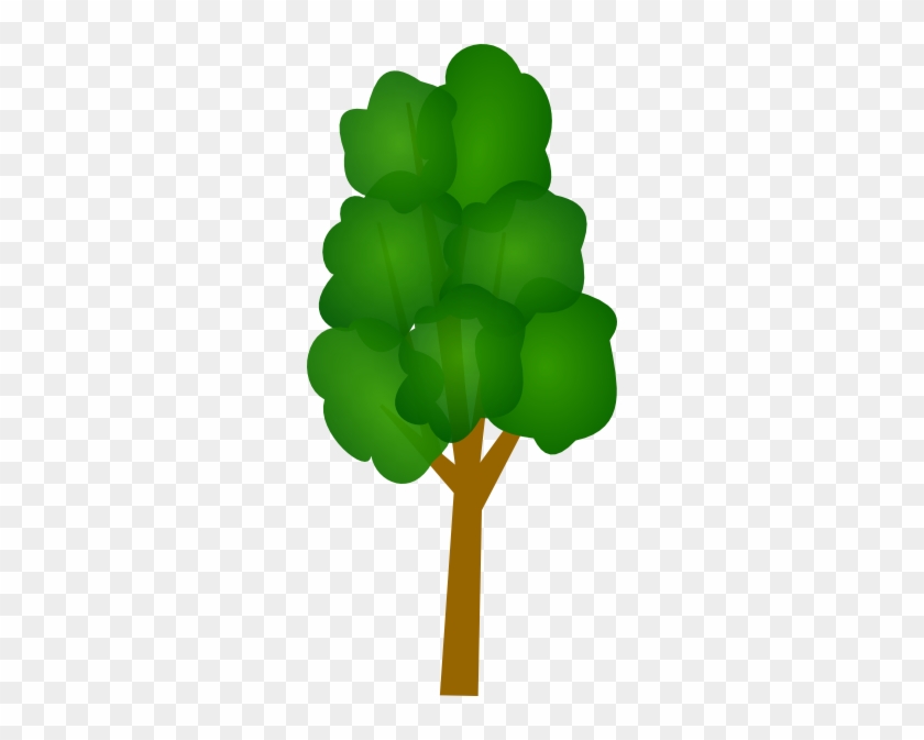 Tree Svg Clip Arts 282 X 593 Px - Long Tree Vector Png #38180