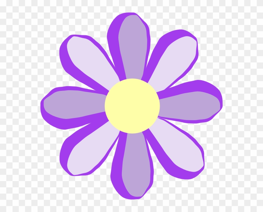 Clipart Purple Flower Image - Purple Flower Clipart Png #38220