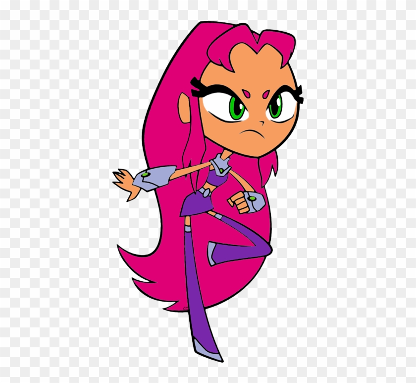 Colored And Clipped By Cartoon Clipart - Starfire Teen Titans Go #38236