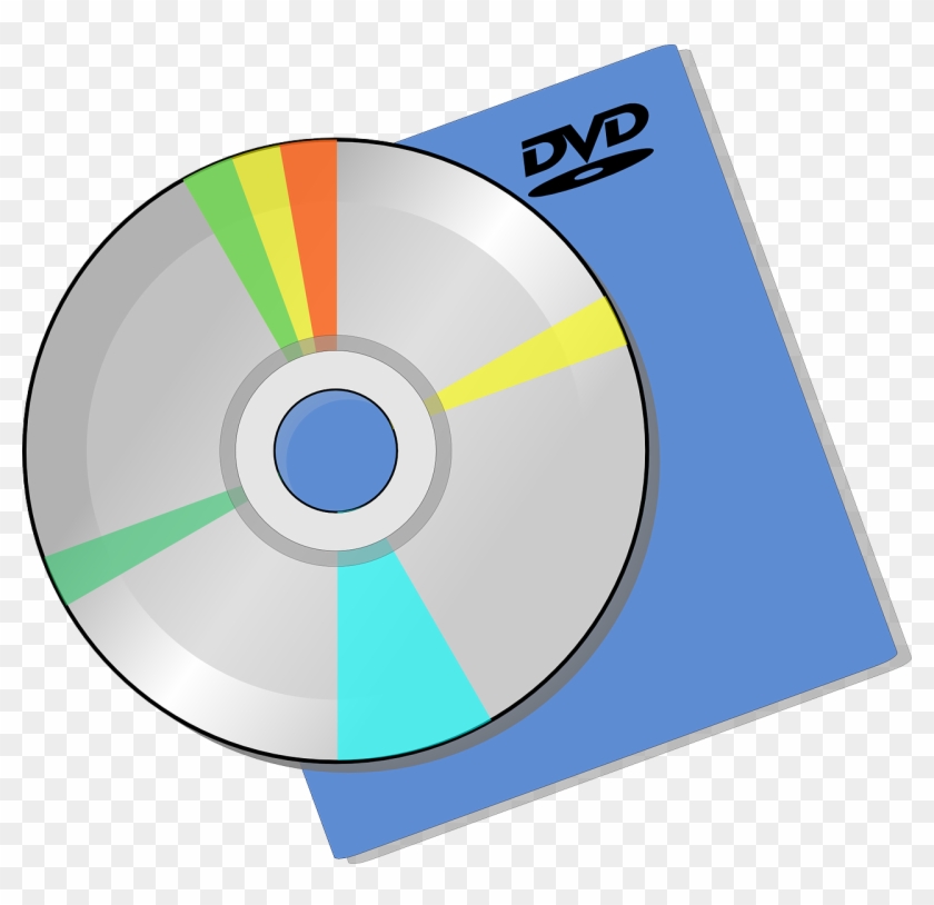 Cd-rom Disc Svg Vector File, Vector Clip Art Svg File - Dvd Clipart #38240