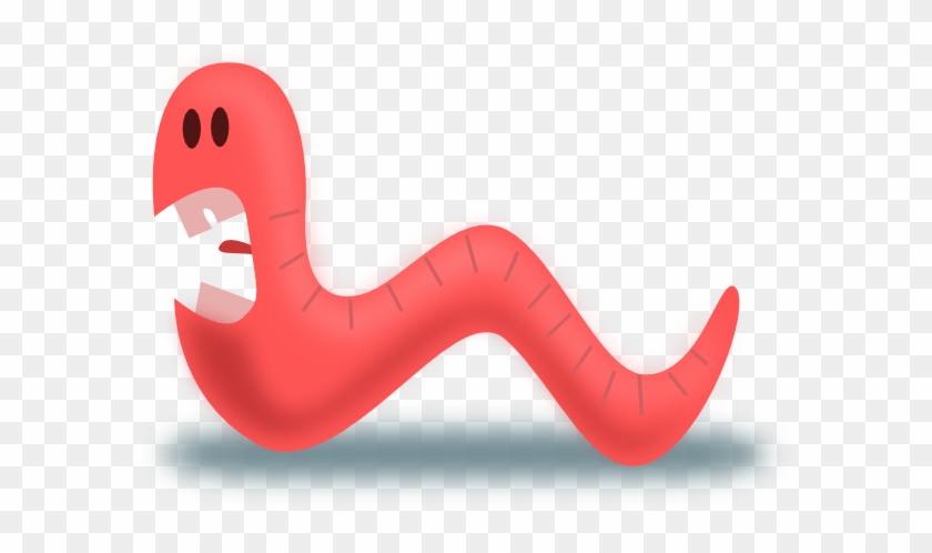 Worm Clip Art At Vector Clip Art Free - Worm With Transparent Background #38252
