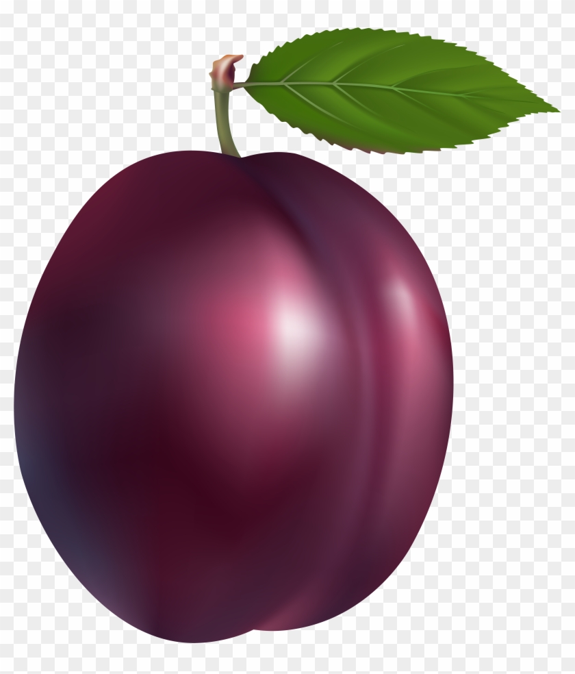 Plum Png Clip Art - Plum Clipart Png #38339