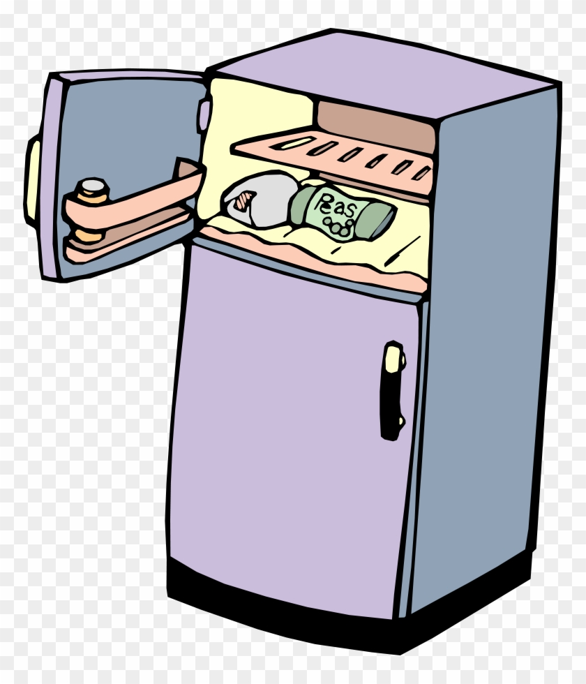 Clipart Freezer - Fridge Clipart #38328