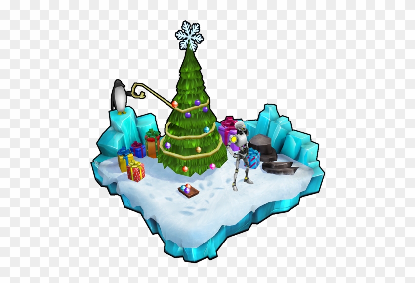 Holiday Tree Scene - Christmas Tree #38334
