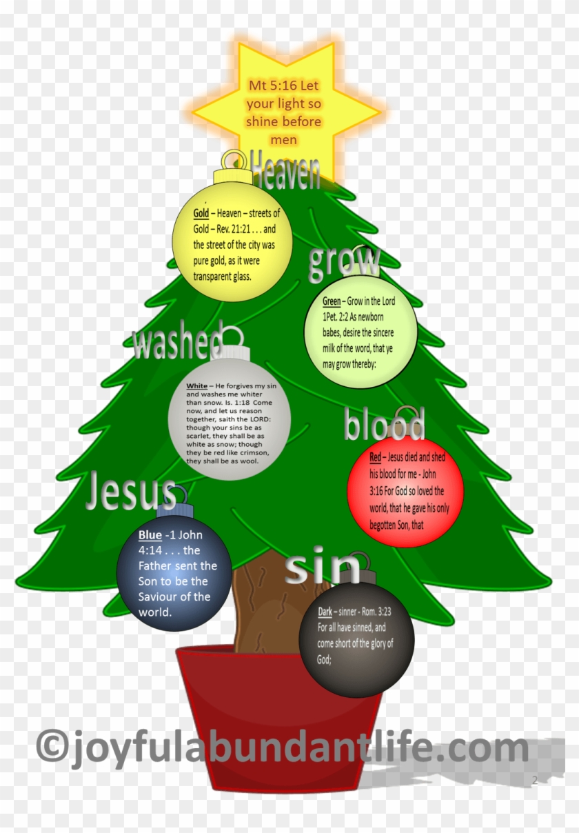 Free Wordless Book Christmas Tree - Christmas Tree Clip Art #38365