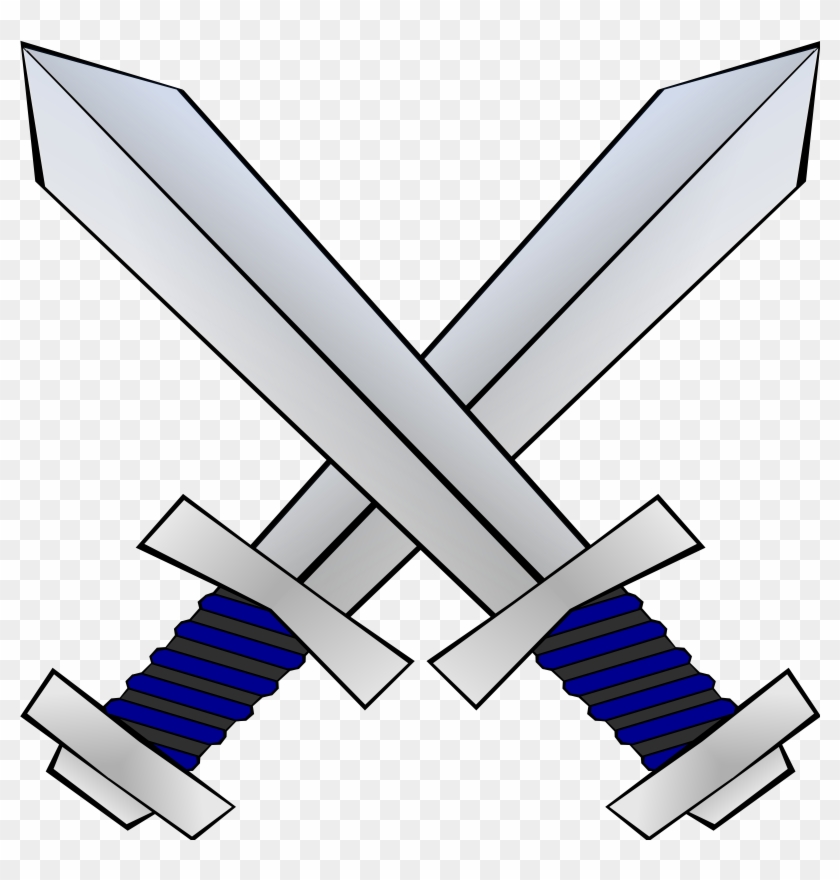 Cartoon Crossed Swords - Free Transparent PNG Clipart Images Download