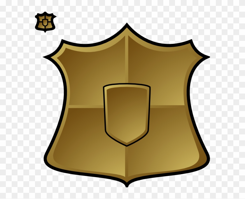 Free Vector Shield Clip Art - Cartoon Image Of Shield #38397