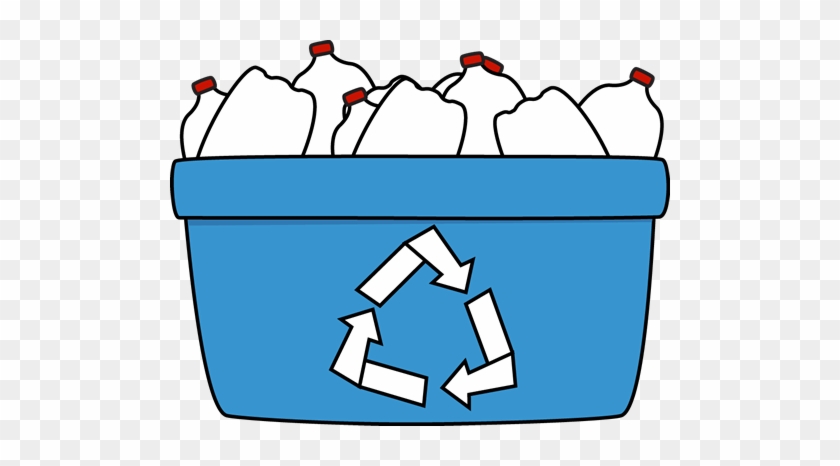 Plastic Recycle Bin Clip Art