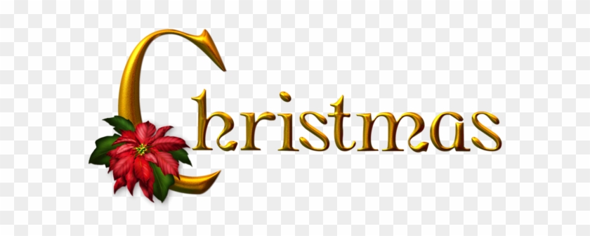Golden Christmas Png Clipart - Christmas Png #38493
