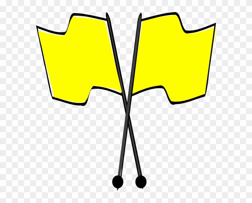 Yellow Flag Clip Art #38501