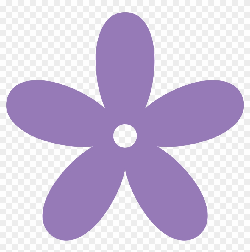 Purple Heart Clipart Clipart Download - Lavender Flower Clip Art #38529
