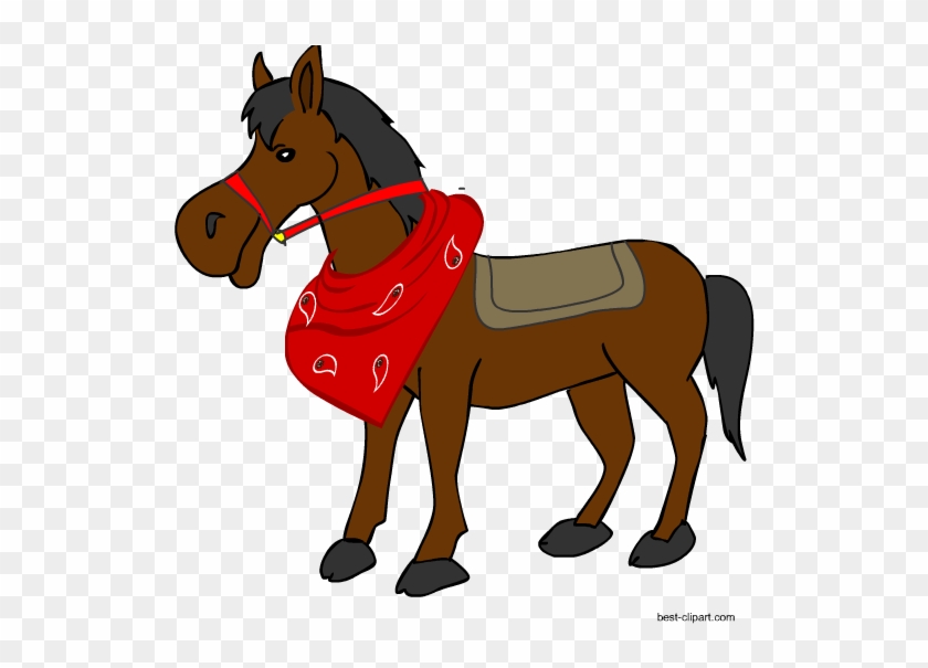 Free Western Cowboy Horse Clipart Free - Clip Art #38577