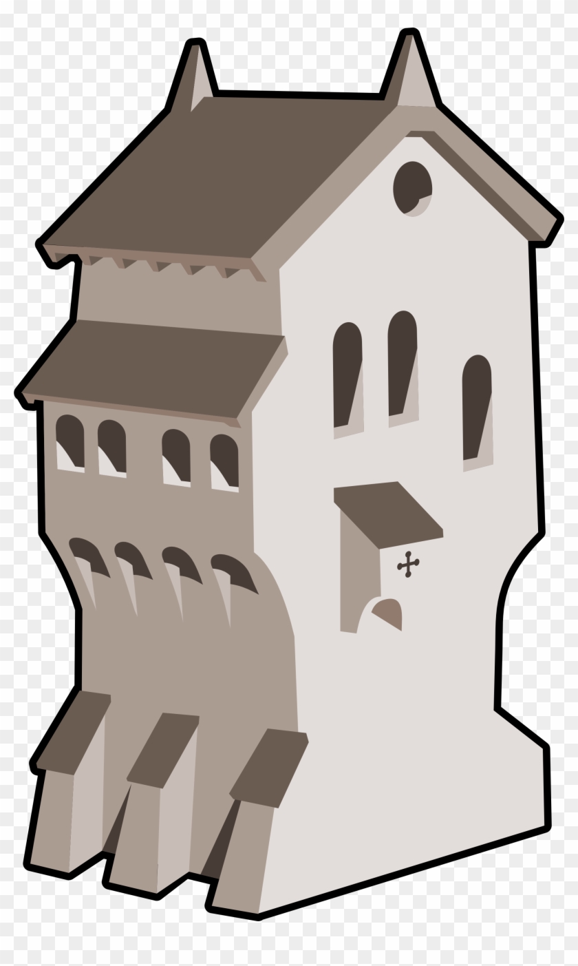 Big Image - Clipart Medieval Buildings Png #38585