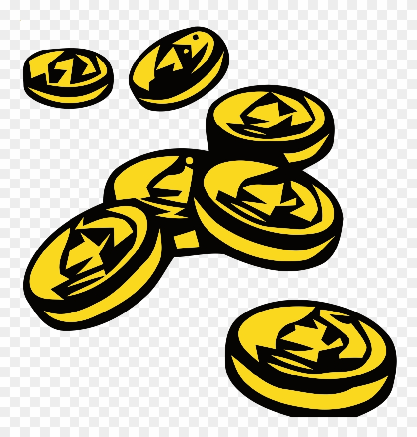 Coin Clip Art For Kids - Clip Art Coin #38604