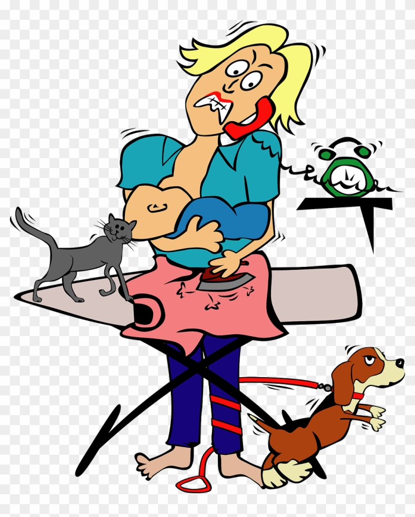 Clip Art For Putting Things Off - Funny Mother's Day Clip Art #38606