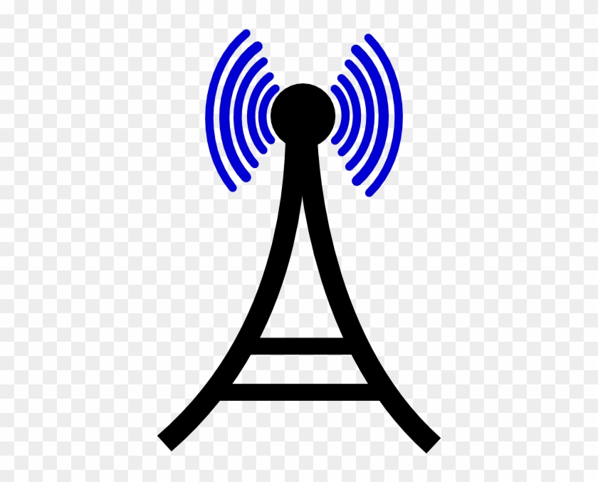 Free Clipart Cell Tower - Cell Phone Tower Clipart #38653