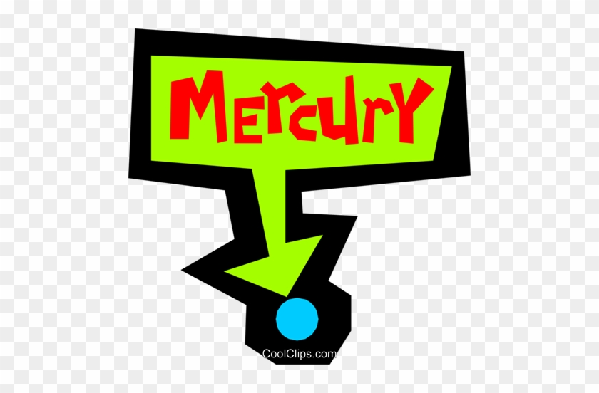 Planet Mercury Royalty Free Vector Clip Art Illustration - Planet Mercury Royalty Free Vector Clip Art Illustration #38760