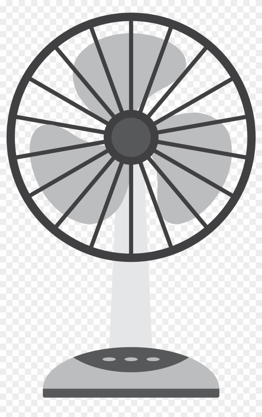 Free Of Electric Fan Vector Clipart - Electric Fan Vector Png #38803