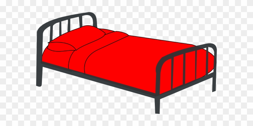 Bed Cartoon Clip Art Dromgbg Top - Clip Art Red Bed #38844