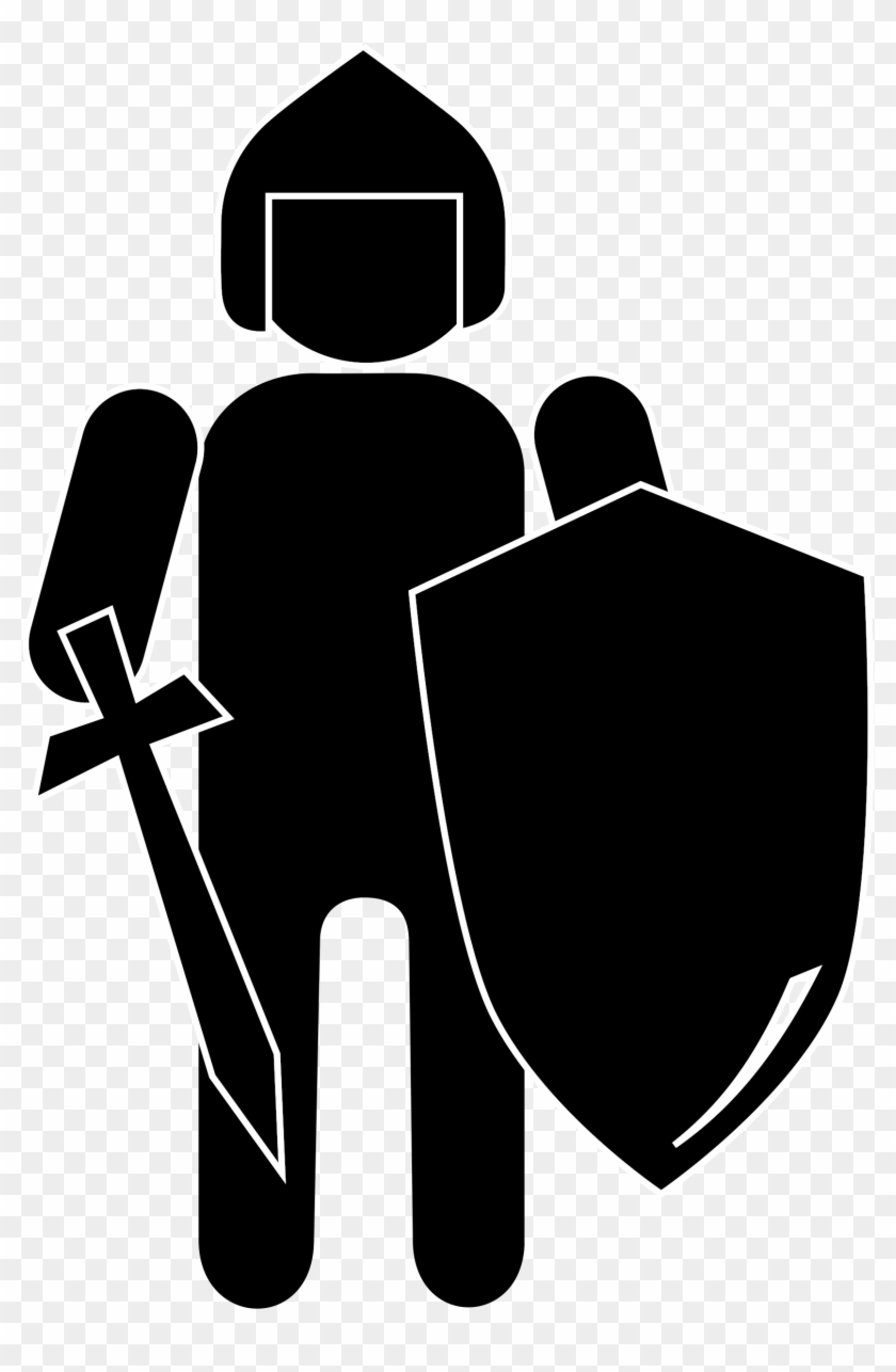 Free Knight Clipart The Cliparts - Knight Silhouette #38893