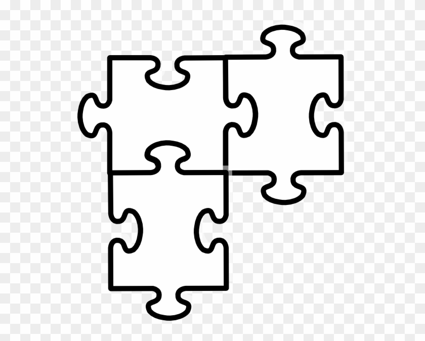 Puzzle Pieces Connected Clip Art At Clipart Library - Clip Art Puzzle Piece #38889