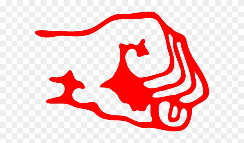 Red Fist Logo Clip Art At Clker - Animal Liberation Human Liberation #39236