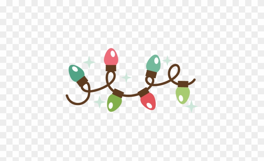 Christmas Lights Svg Cutting File Christmas Svg Cut - Desenhos De Pisca Pisca #39318